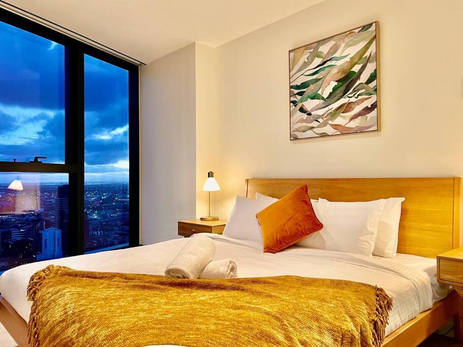Highrise View 1King1Queen 2Baths Melbourne Exterior foto
